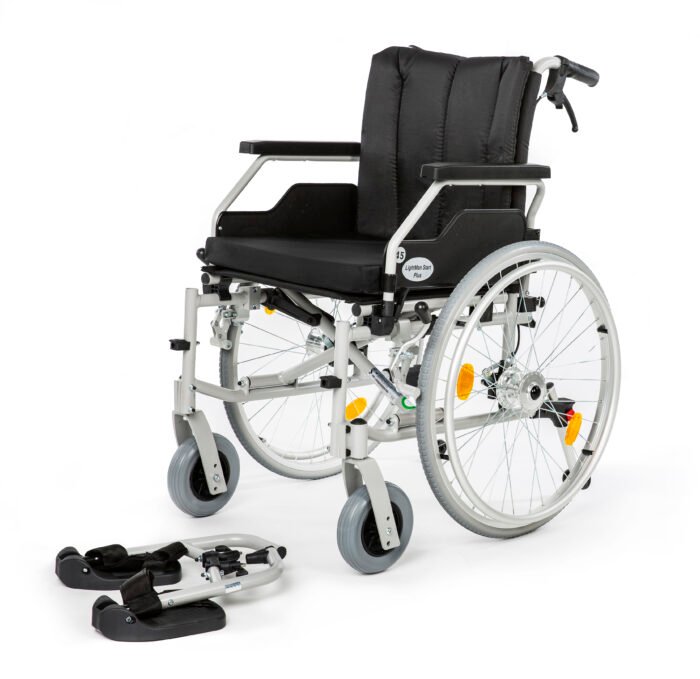 Lengvo lydinio neįgaliojo vežimėlis lightman start plus, dydis 51 cm - Image 3