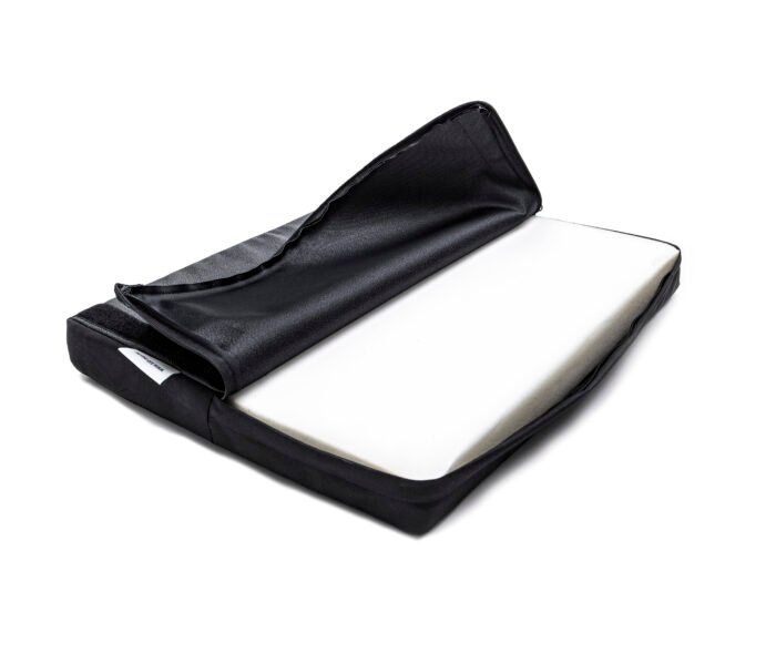 Porolono pagalvėlė vežimėliui su 3d užvalkalu, dydis 48x41x5 cm - Image 2