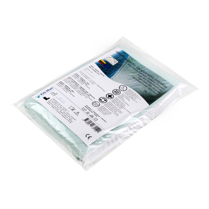 Absorbuojantis daugkartinis paklotas su rankenomis - Image 5