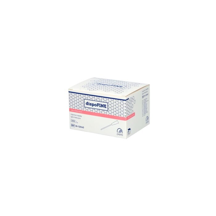 Dispofine_injekcinė adata, sterili 18g (1,2 x 40 mm), be ftalatų_a100