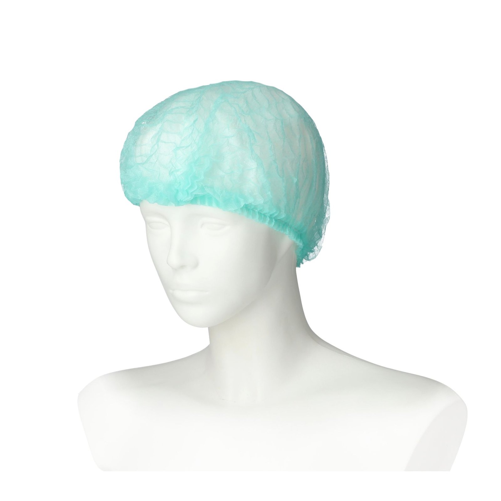 Betatex_slaugytojo kepuraitė, su spaustuku, neaustinė, nesterili, žalia a100