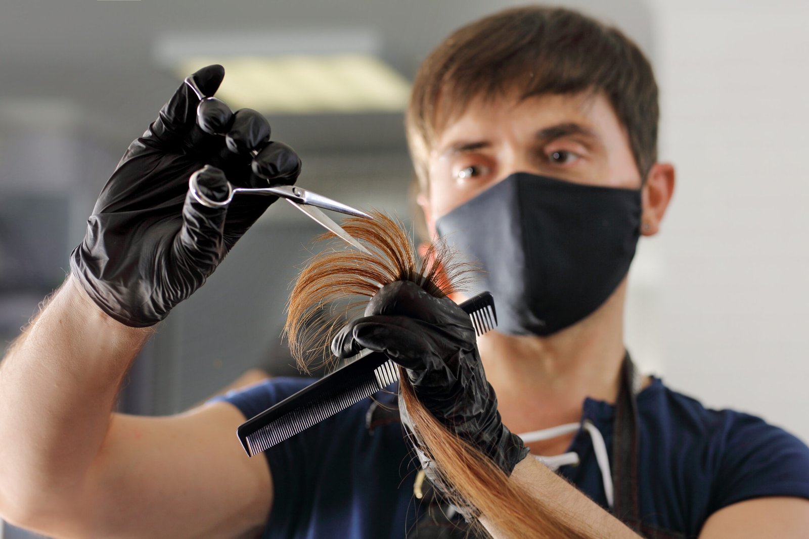 Kid-man nitrilinės pirštinės juodos n100, dydis xxl - Image 7