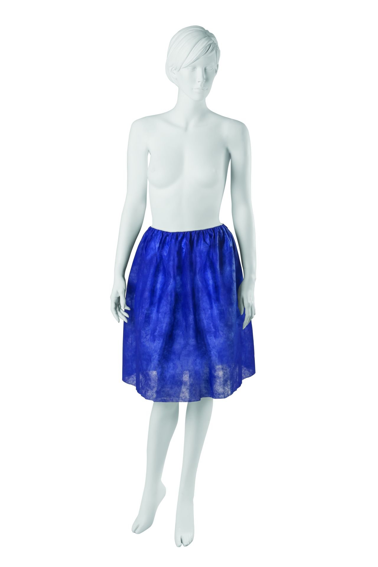 Ginecological skirt, non-woven, with rubber, dark blue, non-sterile a_10