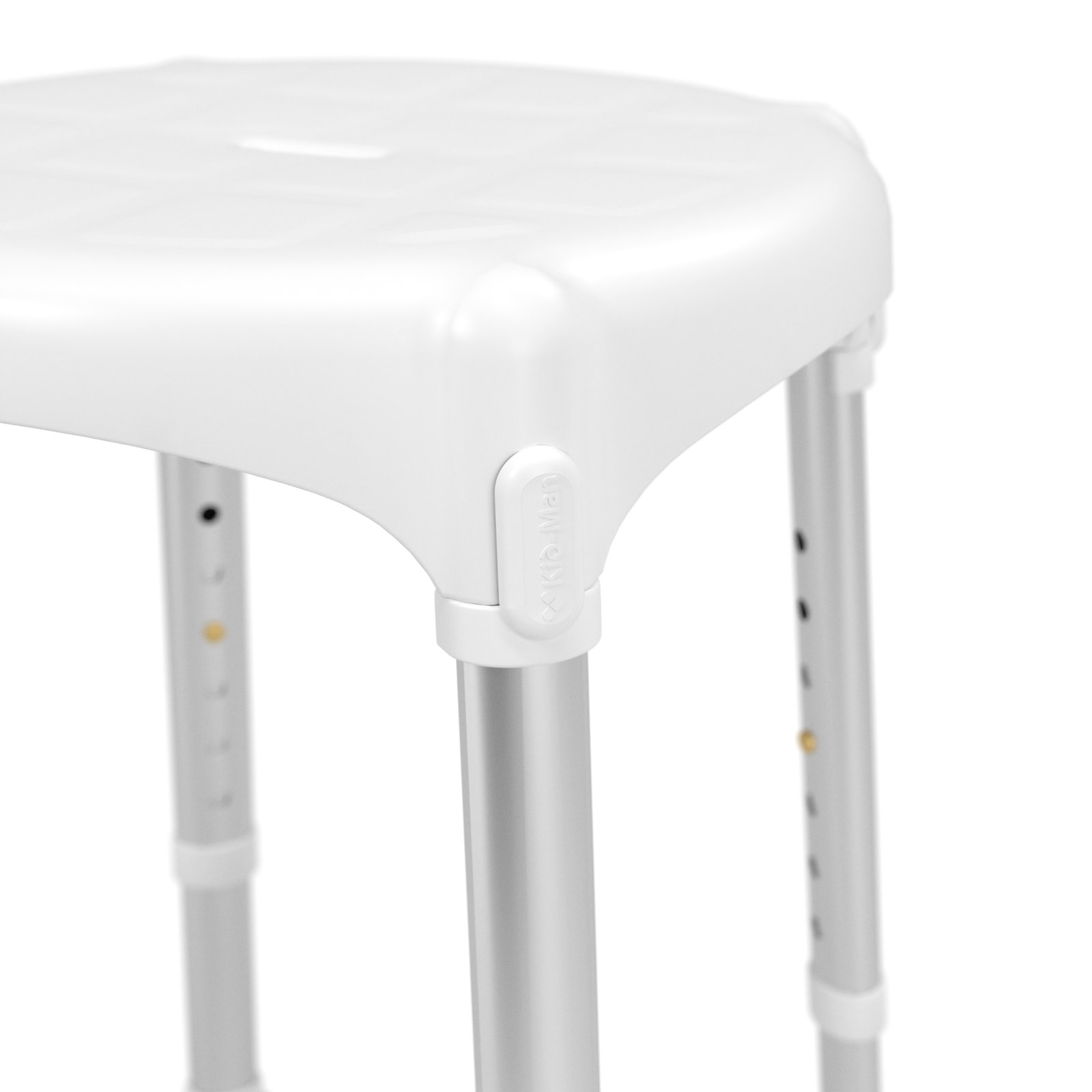 Apvali dušo kėdė su padėklu - Image 3