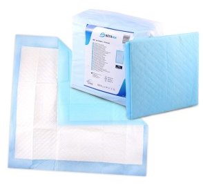 BETATEX Itin absorbuojantis paklotas, nesterilus, 60 cm x 90 cm 25vnt - 3