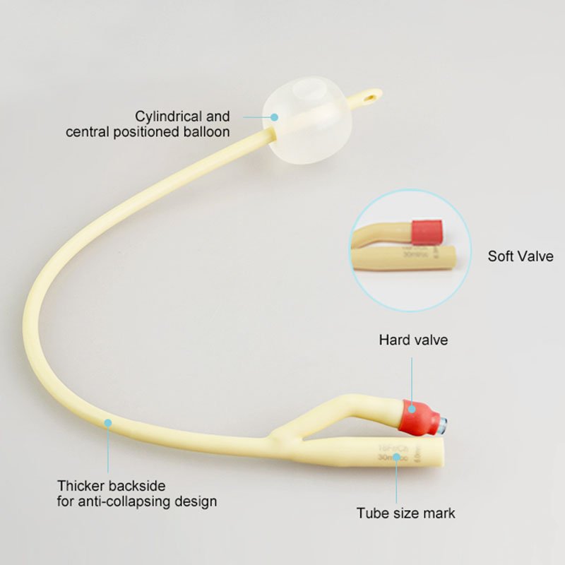 Foley kateteris dvipusis 10 vnt - 2