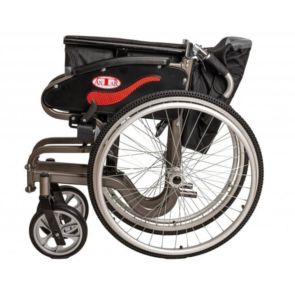 Aliumininis mechaninis neįgaliojo vežimėlis ANTAR AT52309 - Image 3